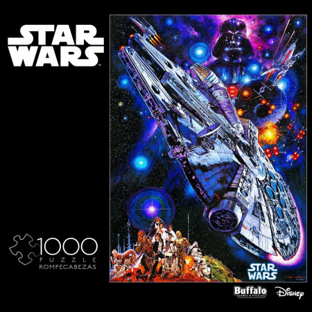 Star Wars Millennium Falcon 1000 Piece Jigsaw Puzzle